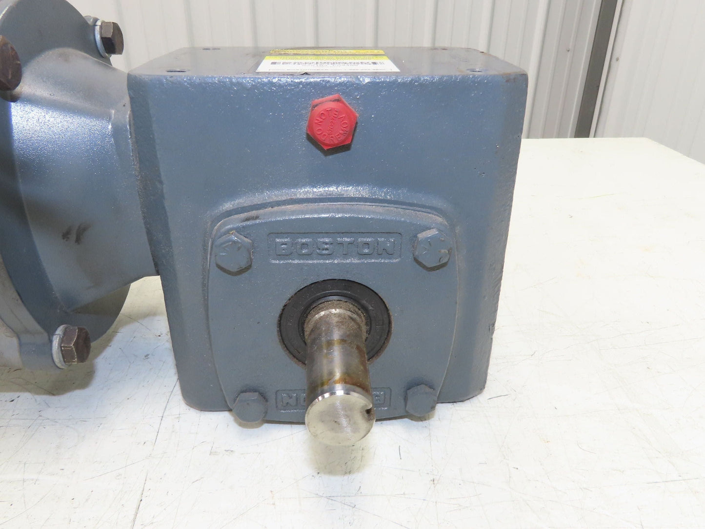 Boston Gear PM950AT-B  DC Gear Motor 90V .5HP 30:1 Reducer 58 RPM 56C RH