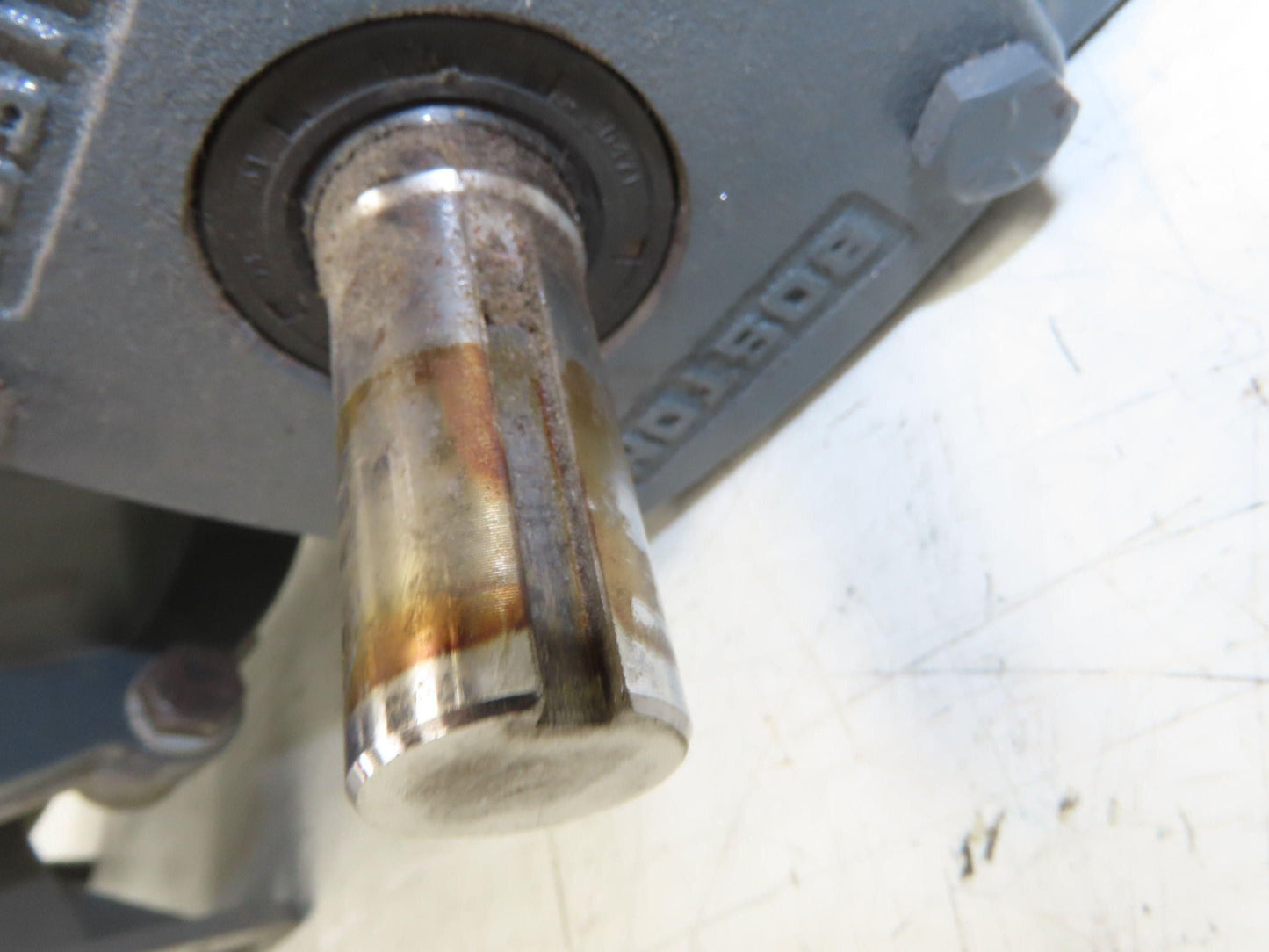 Boston Gear PM950AT-B  DC Gear Motor 90V .5HP 30:1 Reducer 58 RPM 56C RH