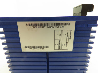 Hirschmann RS20-2400T1T1SDAEHH09.0.10 DIN Rail Ethernet Switch 24 Port