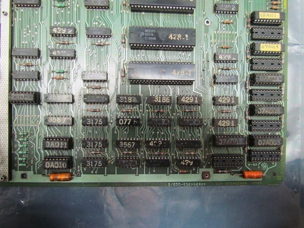 GE General Electric 44A294506-G01 CPU3 Circuit Board 44B294166-001
