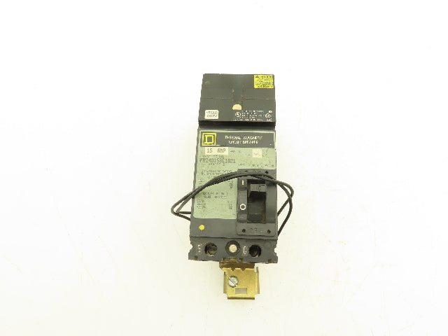 Square D FA24015BC I-Line Circuit Breaker 480VAC 15A 2 Pole Series 2 Shunt Trip