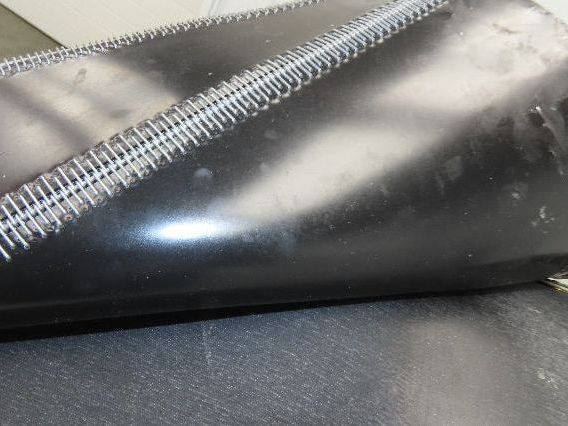 Portec Flomaster Conveyor Belt 30"x 150° Curve Chain Drive Smooth Top Beltech