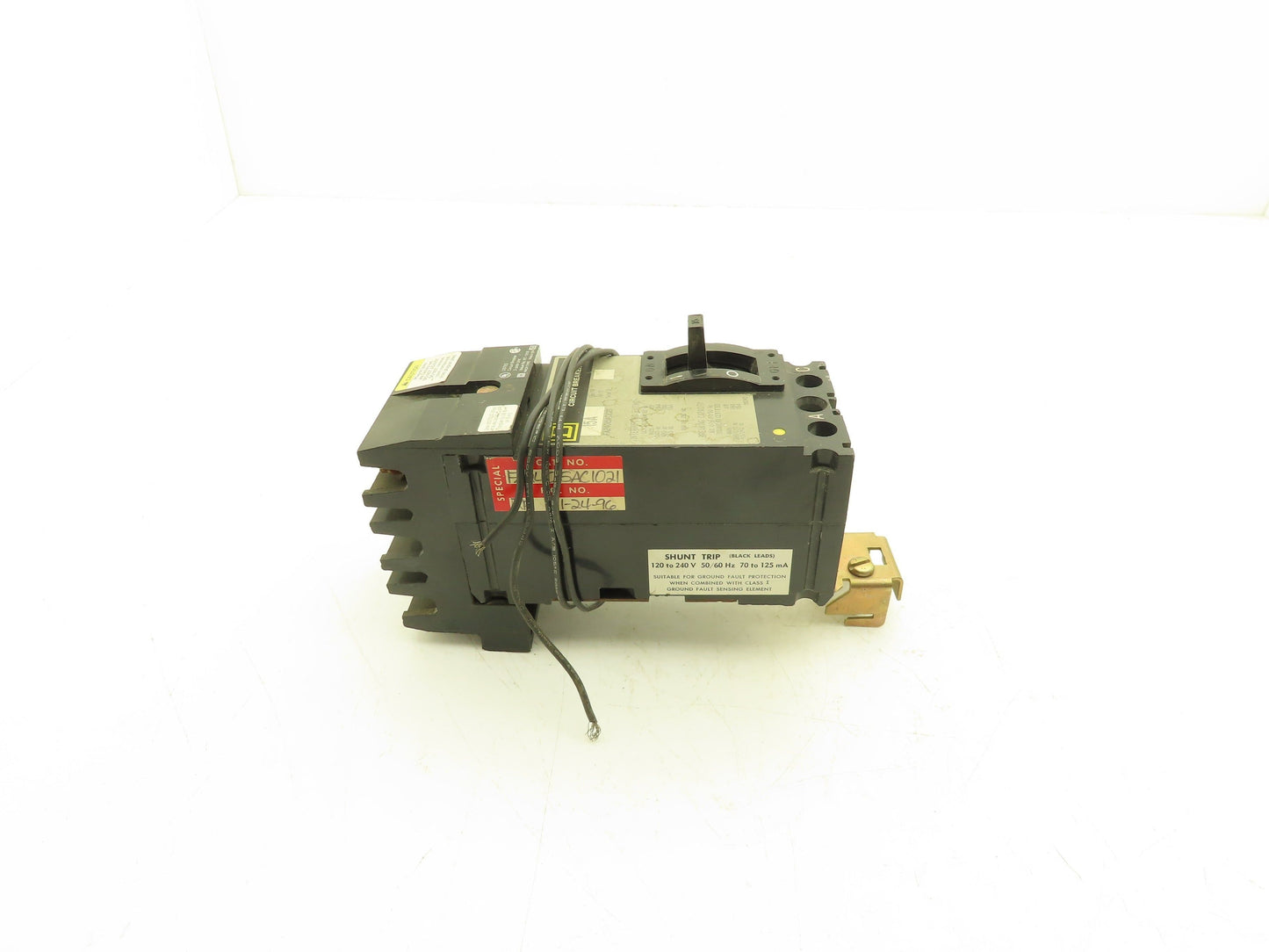 Square D FA24015AC I-Line Circuit Breaker 480VAC 15A 2 Pole Shunt Trip