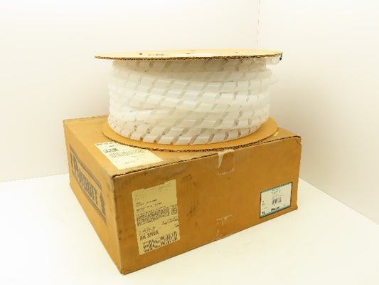 Panduit T100F-C Spiral Wrap Cable Sleeve Tubing 1"x 100' Polyethylene Natural