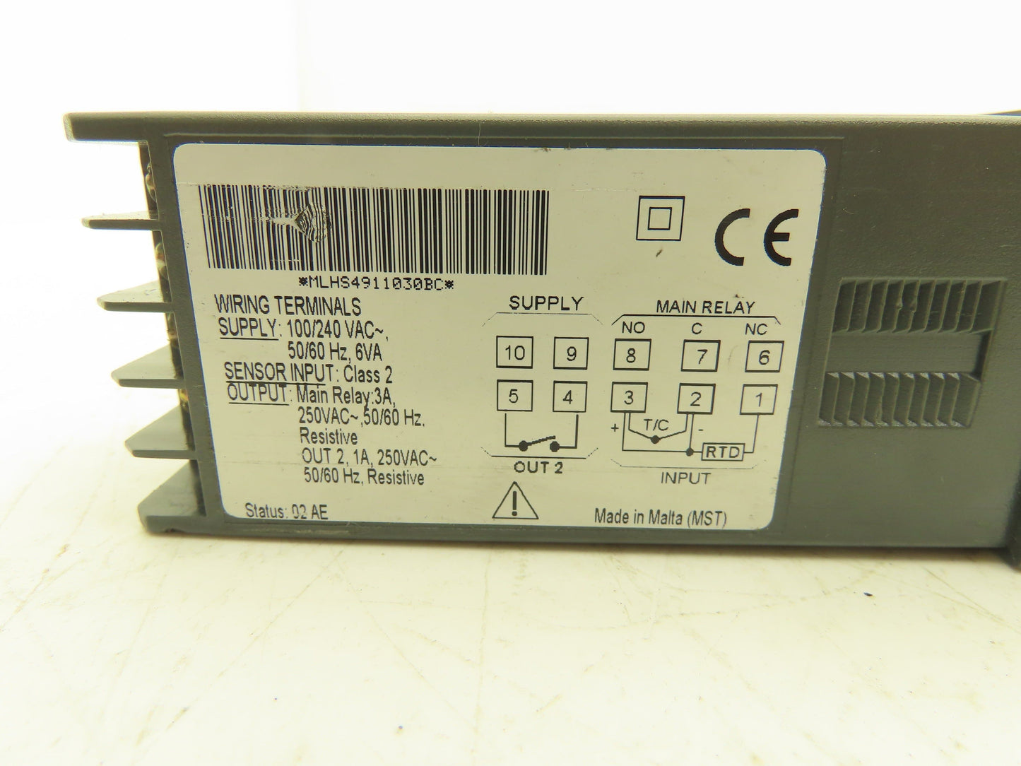 Barber-Colman 7SF Temperature Controller 100-240V VAC Supply