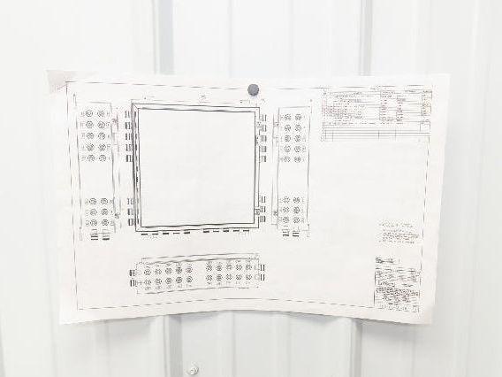 Hoffman A242406LP Electrical Enclosure Control Panel 24x24x6" Backplate JIC