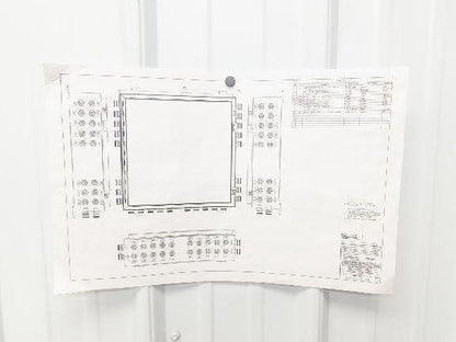 Hoffman A242406LP Electrical Enclosure Control Panel 24x24x6" Backplate JIC