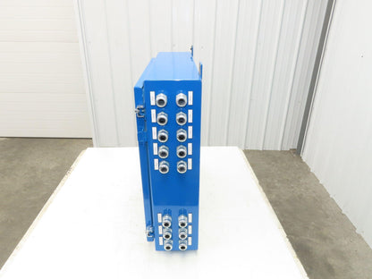Hoffman A242406LP Electrical Enclosure Control Panel 24x24x6" Backplate JIC