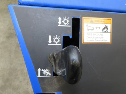 American Lincoln 36" Walk Behind Floor Sweeper 24V Battery Powered