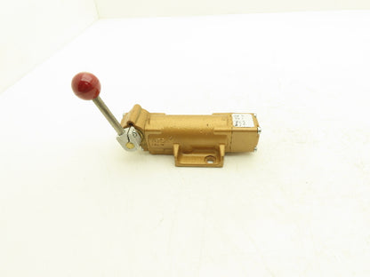 Versa VZH-3512 Pneumatic 2-Position Manual Valve Vacuum-200 PSI