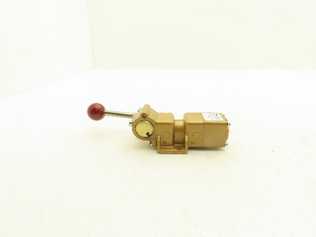 Versa VZH-3312 Pneumatic 2-Position Manual Valve Vacuum-200 PSI