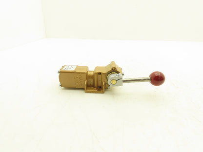 Versa VZH-3312 Pneumatic 2-Position Manual Valve Vacuum-200 PSI