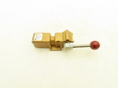 Versa VZH-3312 Pneumatic 2-Position Manual Valve Vacuum-200 PSI