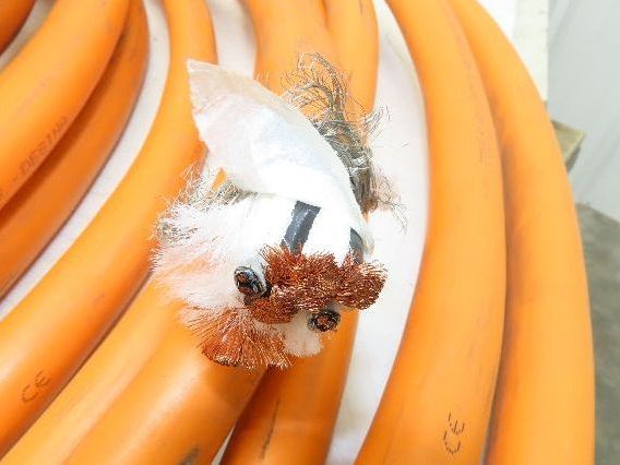 Desina Motorflex Servo Cable 4AWG 4 Conductor 2 Pair Shielded 16 Awg 1000V 160'