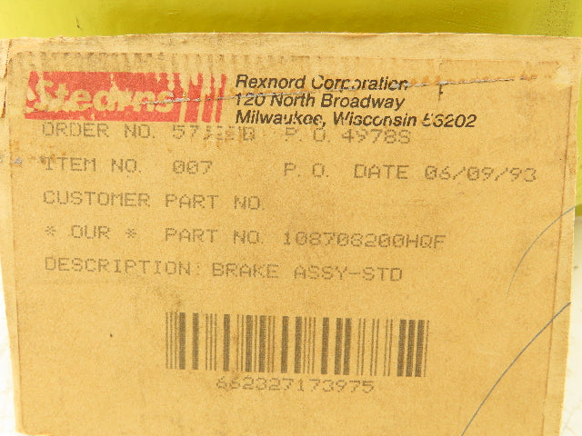 Stearns 108708200HQF Electric Motor Brake  *Housing Only*