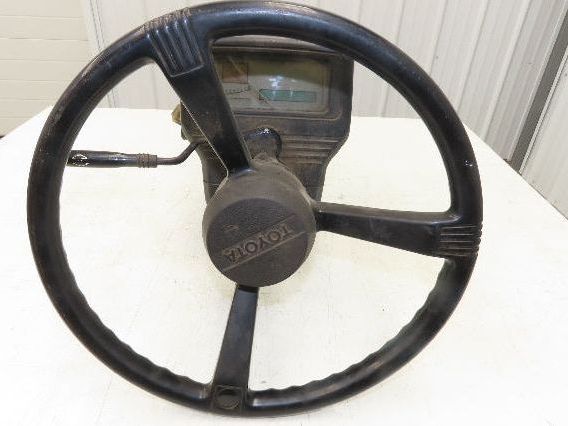 Toyota 5FBE15 Steering Wheel Column Assembly Controls Button Tilt