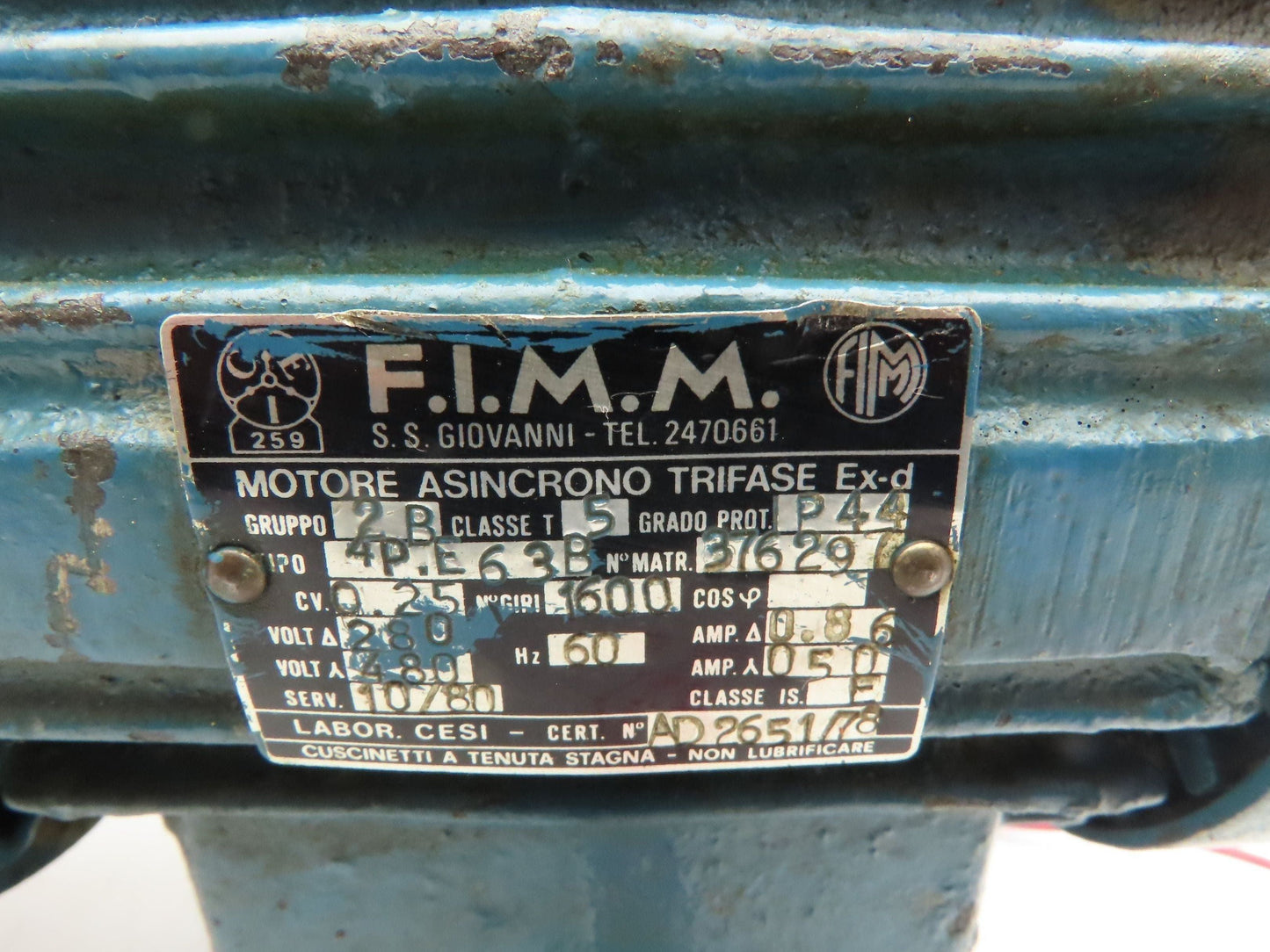 Vogel ZP12-2 Hydraulic Gear Pump 1.2 L/Min 480V 3PH Motor ZM-12-21