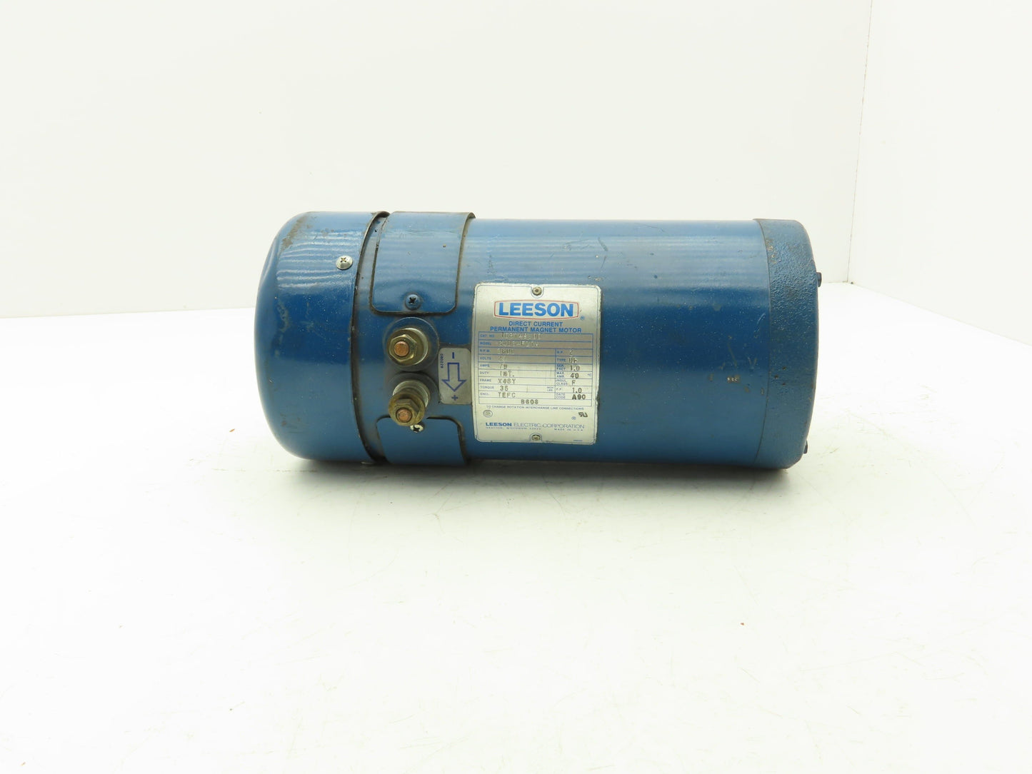 Leeson 108149.00 Pump Motor 24VDC 2Hp 3600 RPM X48Y Slotted Shaft C4D34FZ1A