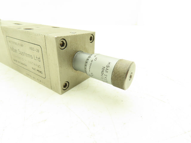 Hibar Systems HBD-1B Metering Pump