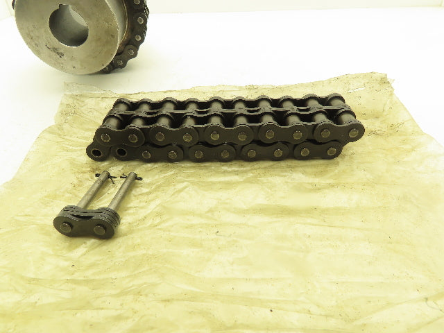 Roller Chain Shaft Coupling Hub 45x60mm Bore Keyed