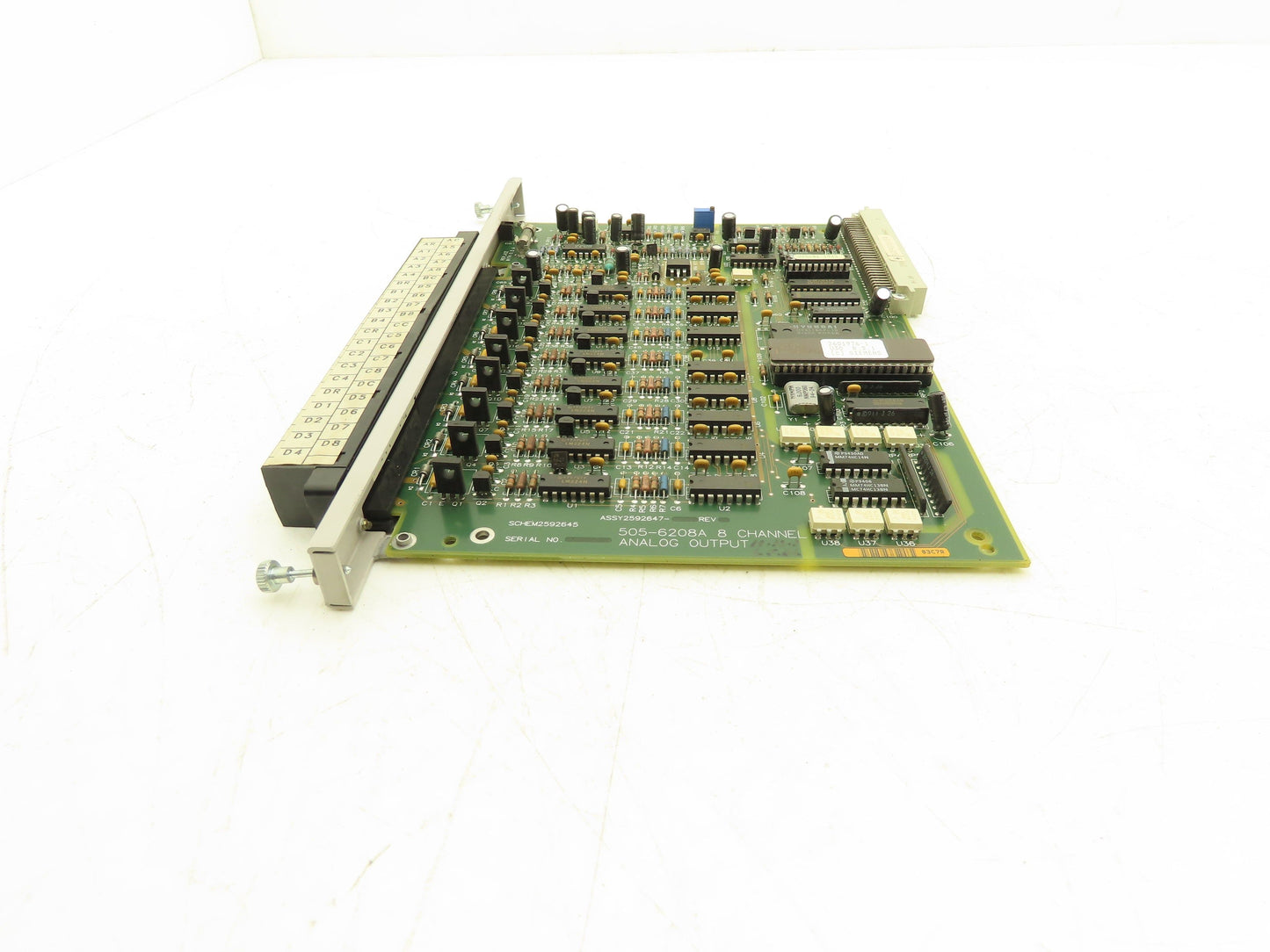 Siemens 505-6208A 8 Channel Output Analog Circuit Board Module