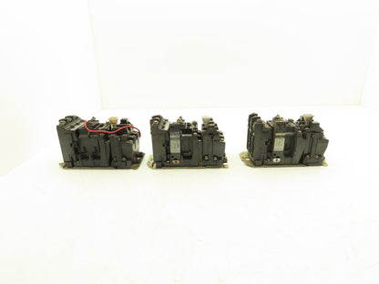 Allen Bradley 509-BOD 509-AOD Starter Overload Relay 120V Coil 600V Lot of 3