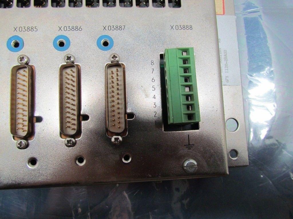 Siemens 570 202 9001.01 AS 6FX 1120-2BA00 RS 232 C Change Over Switch