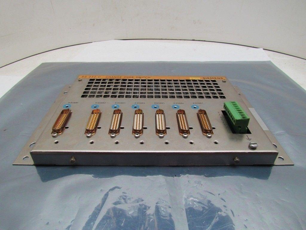 Siemens 570 202 9001.01 AS 6FX 1120-2BA00 RS 232 C Change Over Switch