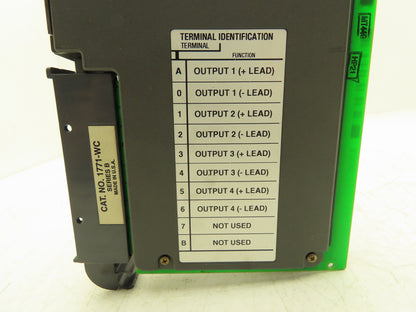 Allen Bradley 1771-OFE2 Analog Output Module Series B Rev AA1