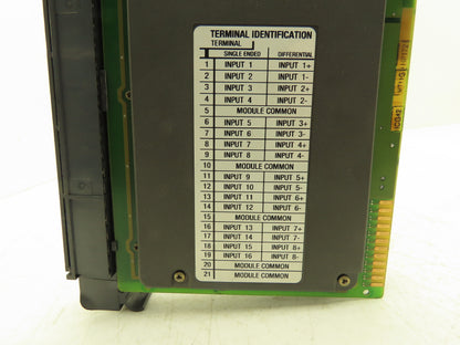 Allen Bradley 1771-IFE Analog Input Module 12 Bit Ser C F/W Rev A