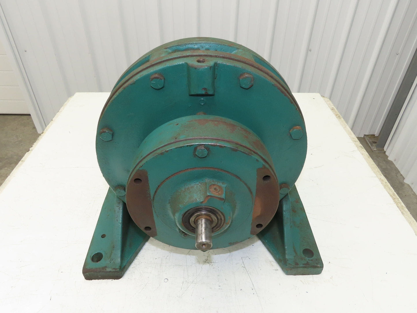 Sumitomo H18840-SB-B SM-Cyclo Inline Gearbox 121:1 Reducer 14rpm 7Hp 26000 In-Lb