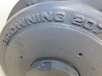 Browning 207SMTP25 Torque Taper Shaft Mount Reducer 25:1 Gearbox 21Hp 70 RPM