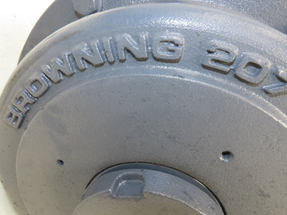 Browning 207SMTP25 Torque Taper Shaft Mount Reducer 25:1 Gearbox 21Hp 70 RPM