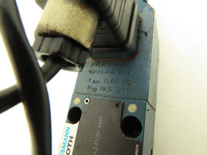 Rexroth 3DREP6C-14/25A24N9K4MR Hydraulic Proportional Reducing Valve 24VDC DIN