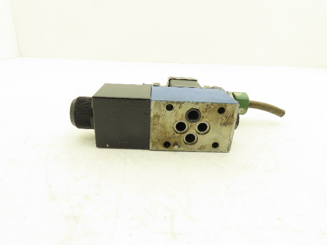 Rexroth 3WE6B62/EW110N9DA/62 Hydraulic Directional Control Solenoid Valve 24VDC