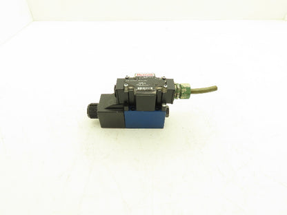 Rexroth 3WE6B62/EW110N9DA/62 Hydraulic Directional Control Solenoid Valve 24VDC