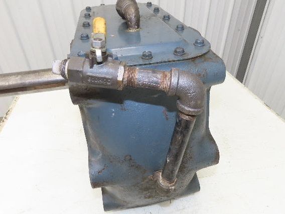 Shaft Mount Reducer 12.7:1 Ratio Gearbox 138 RPM Screw Conveyor Drive