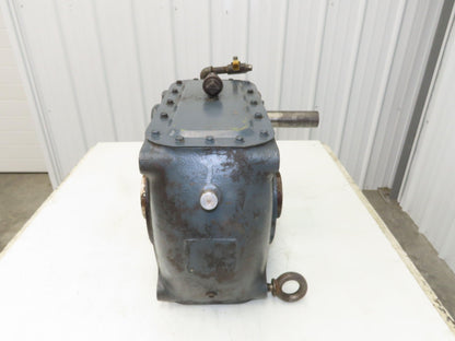 Shaft Mount Reducer 12.7:1 Ratio Gearbox 138 RPM Screw Conveyor Drive