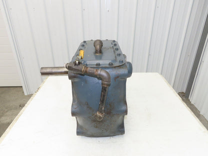 Shaft Mount Reducer 12.7:1 Ratio Gearbox 138 RPM Screw Conveyor Drive