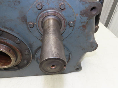 Shaft Mount Reducer 12.7:1 Ratio Gearbox 138 RPM Screw Conveyor Drive