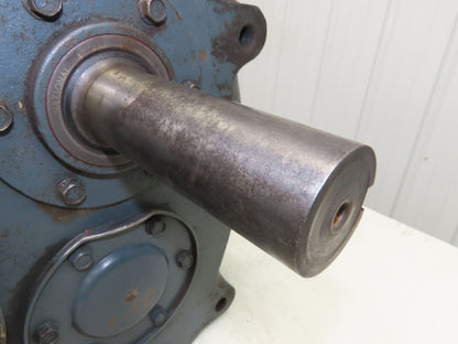 Shaft Mount Reducer 12.7:1 Ratio Gearbox 138 RPM Screw Conveyor Drive