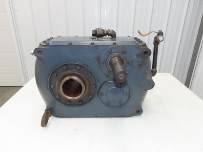 Shaft Mount Reducer 12.7:1 Ratio Gearbox 138 RPM Screw Conveyor Drive