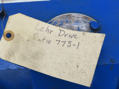 Regal Electra Gear 350PML40L Double Reduction Gearbox 815:1 Reducer 1/2 RPM