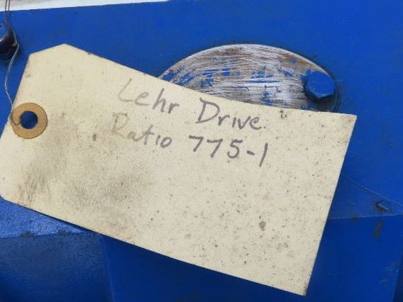 Regal Electra Gear 350PML40L Double Reduction Gearbox 815:1 Reducer 1/2 RPM