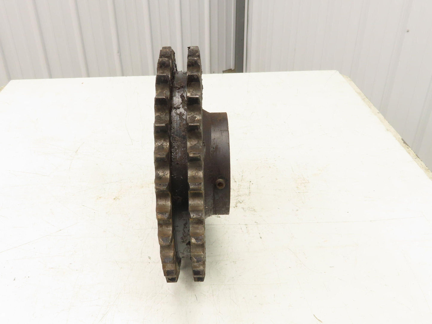 Martin D100B30 #100 Double Roller Chain Sprocket 30-Tooth 3-1/8" Keyed Bore