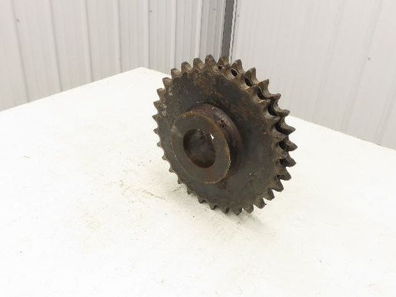 Martin D100B30 #100 Double Roller Chain Sprocket 30-Tooth 3-1/8" Keyed Bore