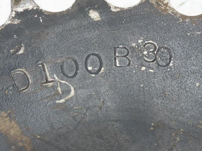 Martin D100B30 #100 Double Roller Chain Sprocket 30-Tooth 3-1/8" Keyed Bore