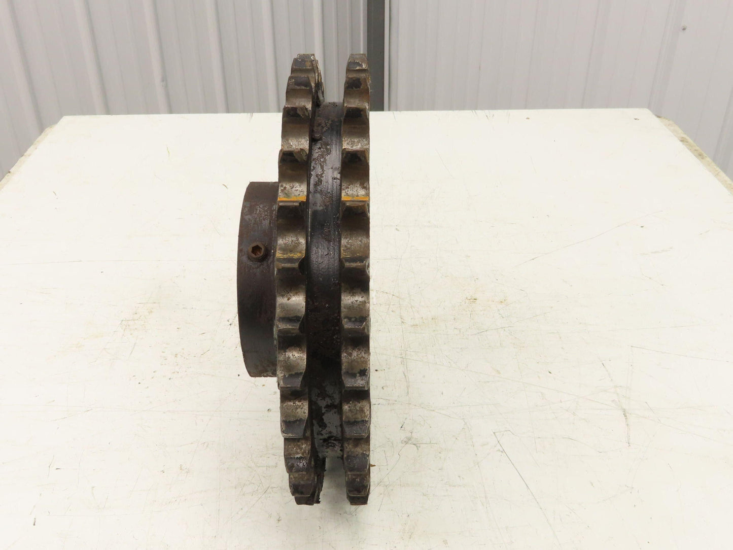 Martin D100B30 #100 Double Roller Chain Sprocket 30-Tooth 3-1/8" Keyed Bore