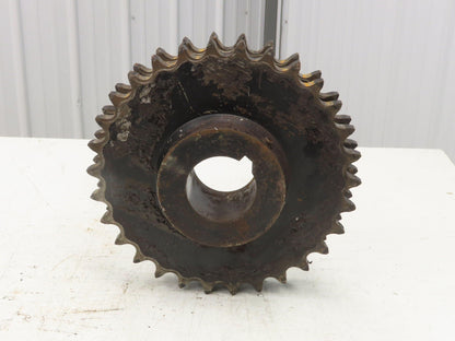 Martin D100B30 #100 Double Roller Chain Sprocket 30-Tooth 3-1/8" Keyed Bore