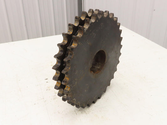 Martin D100B30 #100 Double Roller Chain Sprocket 30-Tooth 3-1/8" Keyed Bore